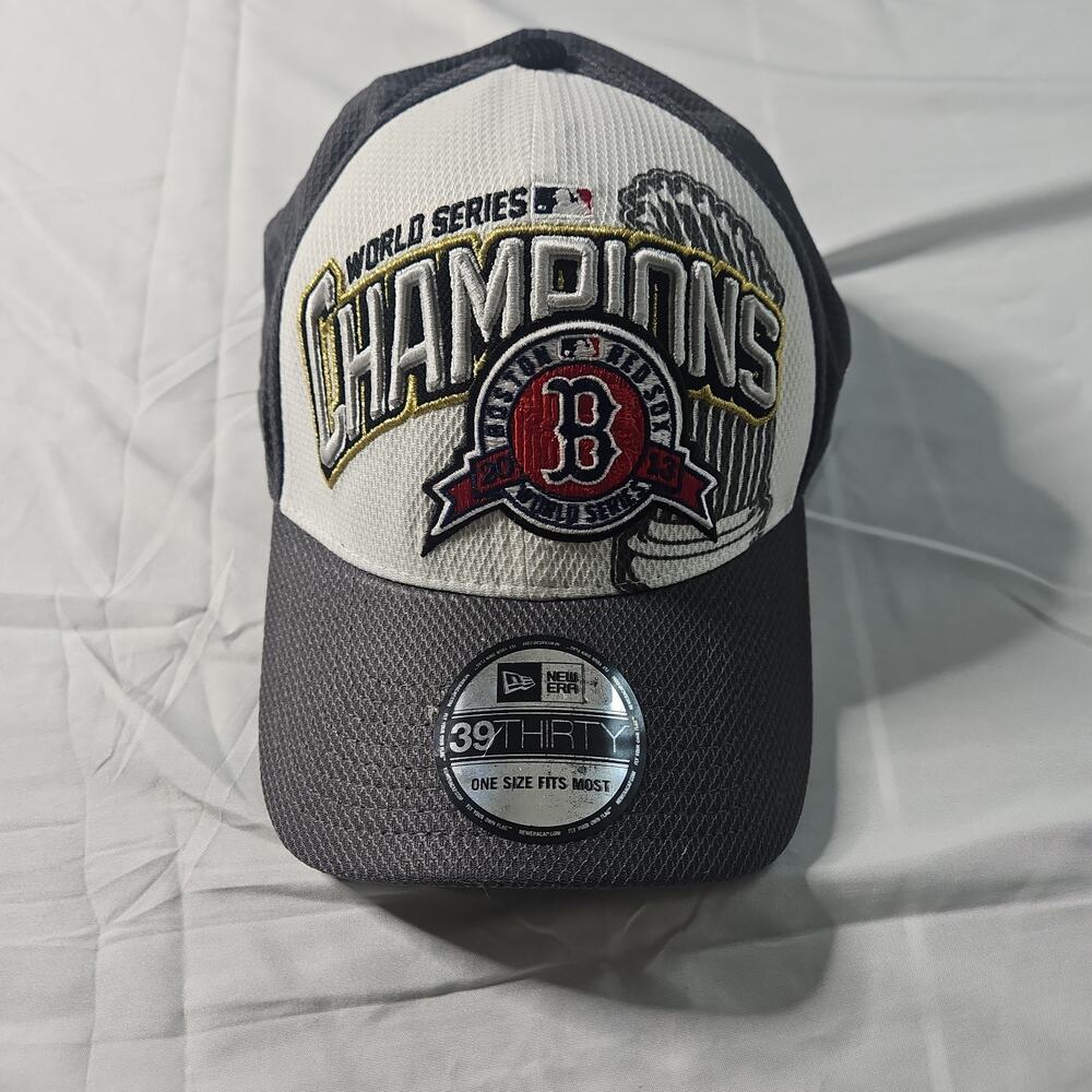 Boston Red Sox 2013 World Series Champions New Era On Field Cap Baseball Hat